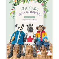 Louise Crowther Stickade vilda djurvänner (inbunden)