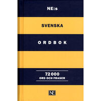 NE Nationalencyklopedin NE:s svenska ordbok 72 000 ord och fraser (inbunden)