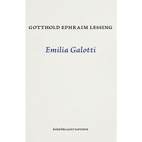 Lessing Gotthold Ephraim Emilia Galotti (bok, danskt band)
