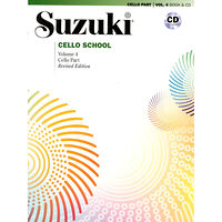 Shinichi Suzuki Suzuki cello school. Vol 4, book and CD (häftad, eng)