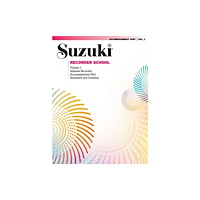 Notfabriken Suzuki recorder 1 pi acc (häftad, eng)