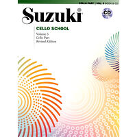 Shinichi Suzuki Suzuki Cello school. Vol 5, book and CD (häftad, eng)