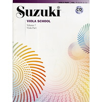 Notfabriken Suzuki Viola school 7 bok/cd kombo (häftad, eng)