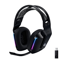 Logitech Logitech G G733 Headset Trådlös Huvudband Spela Svart