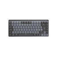 Logitech Logitech MX Mini Mechanical tangentbord Trådlös RF + Bluetooth QWERTY Dansk, Finsk, Norsk, Svensk grafit, Grå