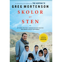 Greg Mortenson Skolor av sten : att verka för fred i Afghanistan och Pakistan med böcker i stället för bomber (inbunden)