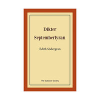Edith Södergran Dikter: septemberlyran (häftad)