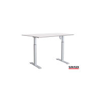 Sun-Flex Bord SUN-FLEX II höj/sänk 140x80 vit/vit