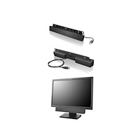 Lenovo Lenovo USB Soundbar Svart 2.0 kanaler 2,5 W