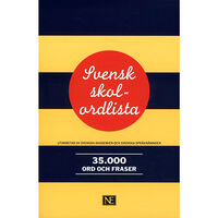 NE Nationalencyklopedin Svensk skolordlista 35 000 ord och fraser (häftad)