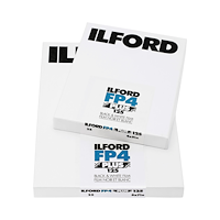 ILFORD PHOTO Ilford FP4 PLUS 4x5" 100 Sheet Film