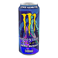 MONSTER ENERGY Monster Energy Lewis Hamilton Zero Sugar Energidryck 50 cl