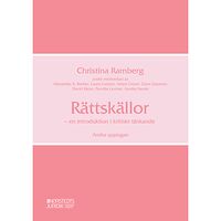 Christina Ramberg Rättskällor : en introduktion i kritiskt tänkande (häftad)