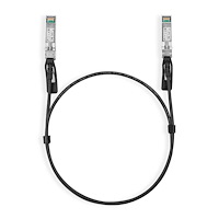 TP-LINK Technologies TP-Link TL-SM5220-1M fiberoptikkablar SFP+ DAC Svart