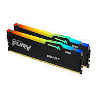 Kingston Technology Kingston Technology FURY Beast RGB RAM-minnen 16 GB 2 x 8 GB DDR5