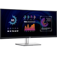 DELL DELL P Series P3424WE platta pc-skärmar 86,7 cm (34.1") 3440 x 1440 pixlar 4K Ultra HD LCD Svart