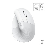 Logitech Logitech Lift for Mac datormöss högerhand Trådlös RF + Bluetooth Optisk 4000 DPI