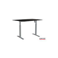 Sun-Flex Bord SUN-FLEX I höj/sänk 120x80 grå/sva