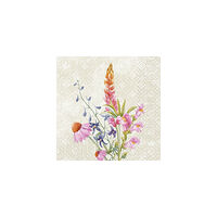 Duni Servett Floret 3-lags 33X33cm 50/fp