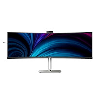 Philips Philips 49B2U6900CH/00 platta pc-skärmar 124 cm (48.8") 5120 x 1440 pixlar Dual QHD LCD Svart