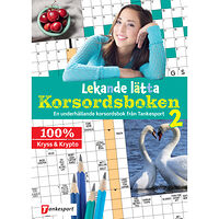 Tankesport Sverige Lekande lätta korsordsboken 2 (häftad)