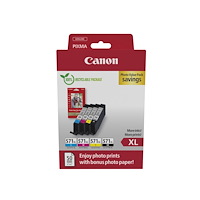 CANON Canon 0332C006 bläckpatroner 4 styck Original Hög (XL) avkastning Svart, Cyan, Magenta, Gul