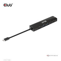 Club 3D Club 3D - dockningsstation - USB-C 3.1 Gen 1 - HDMI - 1GbE