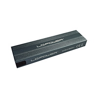 LC Power LC-Power LC-M2-C-MULTI-3 Hölje för lagringsenheter SSD-inkapsling Antracit M.2