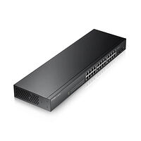 ZyXEL Communications Zyxel GS-1900-24 v2 hanterad L2 Gigabit Ethernet (10/100/1000) 1U Svart