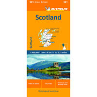 Kartförlaget Skottland Michelin 1:400 000