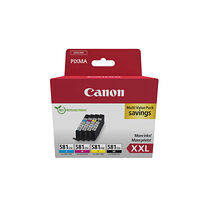 CANON Canon CLI-581XXL C/M/Y/BK Multi Pack - 4-pack - XXL-storlek - svart, gul, cyan, magenta - original - bläcktank