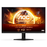 AOC AOC 27G4XE platta pc-skärmar 68,6 cm (27") 1920 x 1080 pixlar Full HD LCD Svart, Grå