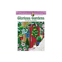Dover publications inc. Creative Haven Glorious Gardens Color by Number Coloring Book (häftad, eng)