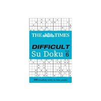 HarperCollins Publishers The Times Difficult Su Doku Book 6 (häftad, eng)