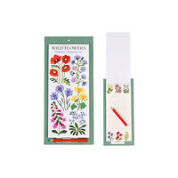REX LONDON Magnetic shopping list - Wild Flowers