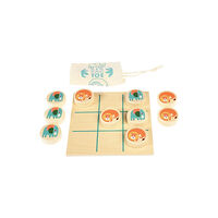REX LONDON Wooden tic-tac-toe - Wild Wonders