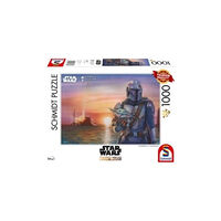 Asmodee Disney Star Wars - 'The Mandalorian - A New Direction' by Thomas Kinkade 1000 Piece Schmidt Puzzle