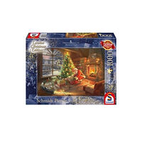Asmodee Santa’s Special Delivery by Thomas Kinkade - 1000 Piece Schmidt Puzzle