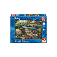 Asmodee Disney - Alice in Wonderland by Thomas Kinkade 1000 Piece Schmidt Puzzle