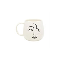 SASS & BELLE Sass & Belle Abstract Face Mug