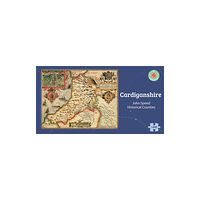 ALL JIGSAW PUZZLES Cardiganshire Historical 1610 Map 1000 Piece Puzzle