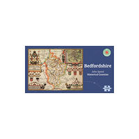 ALL JIGSAW PUZZLES Bedfordshire Historical 1610 Map 1000 Piece Puzzle