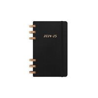Moleskine Moleskine 2025 12-Month Large Softcover Academic Spiral Planner: Black
