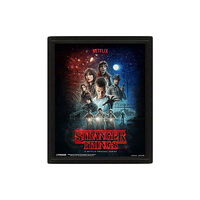 Pyramid International Stranger Things (One Sheet) 10 x 8" 3D Lenticular Poster (Framed)