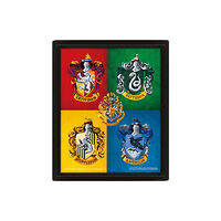 Pyramid International Harry Potter (Colourful Crest) - Framed