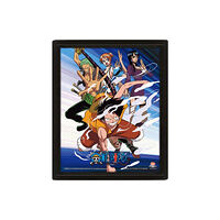 Pyramid International One Piece (Straw Hat Pirates Assault) - Framed