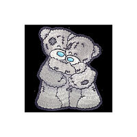 Pawprint Family Tatty Teddy Cuddle Sew On Patch