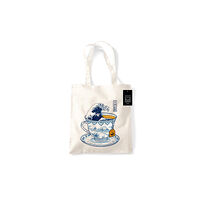 Pyramid International Vincent Trinidad (The Great Kanagawa Tea) Natural Tote Bag