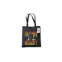 Pyramid International Letter Shoppe (I Put The Dead In Deadlift) Black Tote Bag