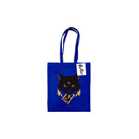 Pyramid International Tobe Fonseca (Cat Tarot Death) Blue Tote Bag